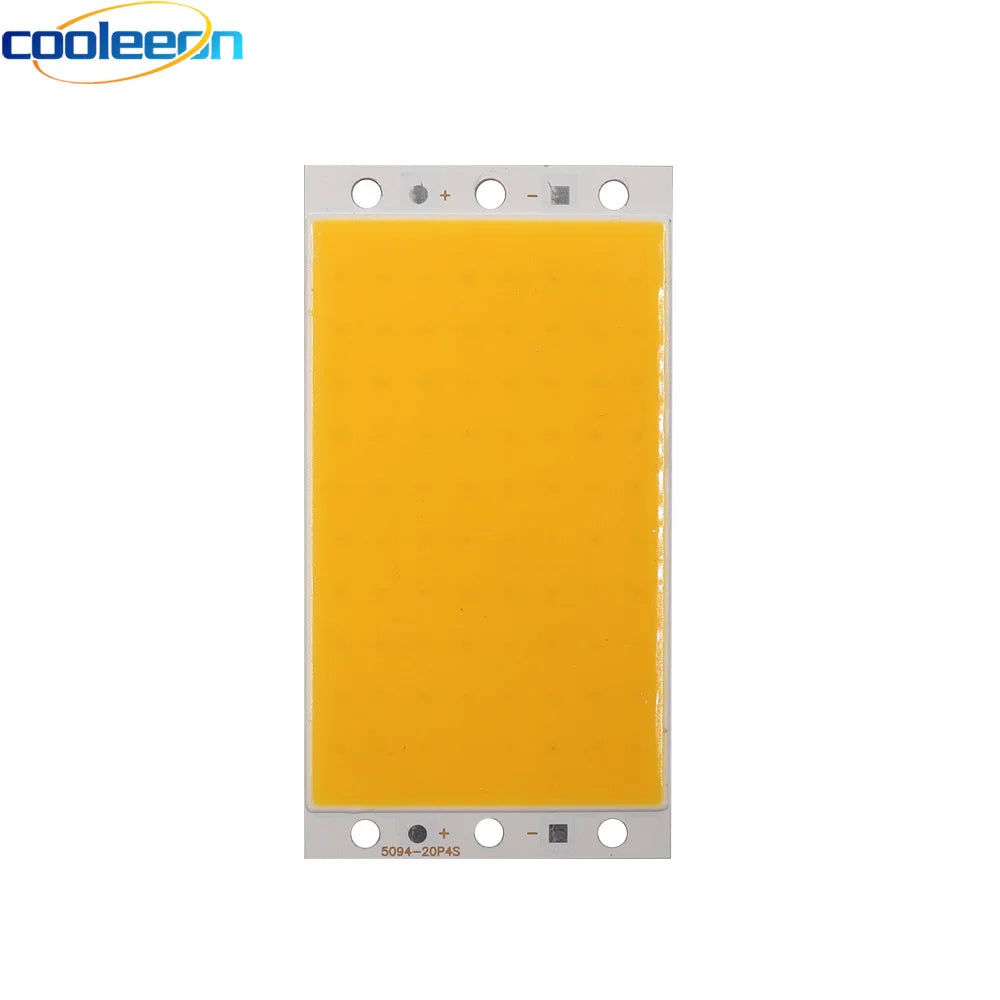 plaque led cob or gris moderne 1000lm 12v 50000h fixations