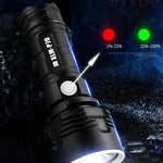 torche led rechargeable ultra lumineuse résistante choc camping sécurité extérieur 5w 1000lm