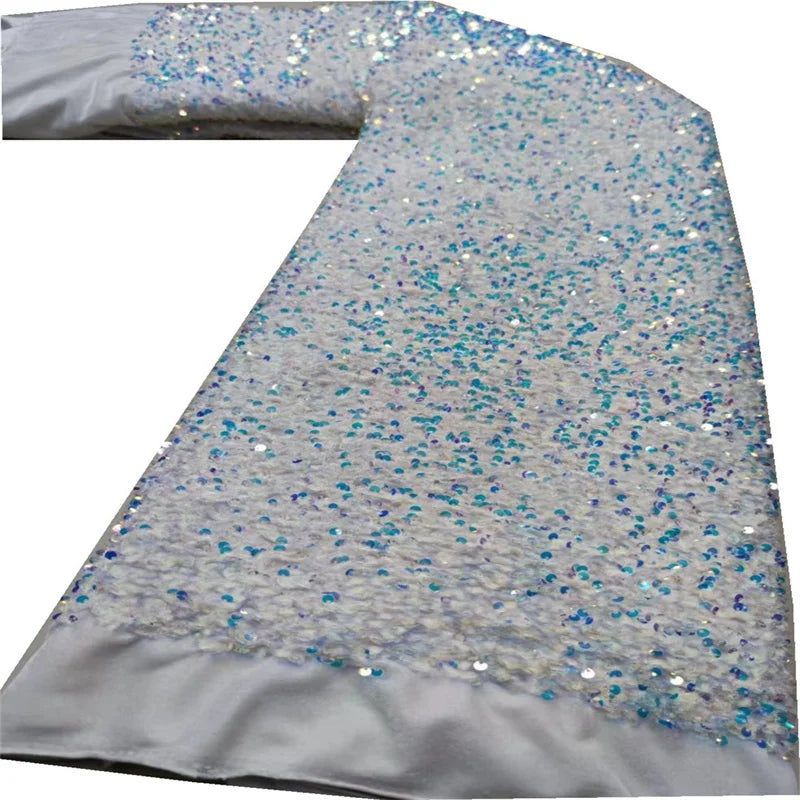 écharpe élégante dentelle velours rouge paillettes broderie trois dimensions mariage