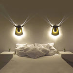 applique murale moderne forme cerf doré luminaire décoration chambre couloir salle manger led blanc