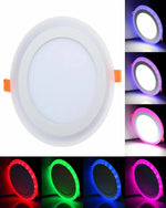 plafonnier led blanc multicolore rond carré moderne télécommande 6w 9w 16w 24w