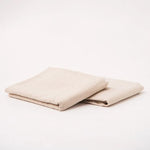 tapis lin beige clair rustique toile naturelle maison craft artisanat decoration