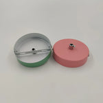 disques suspension or noir argent rose modernes vis tige fixation plaque fixation