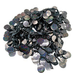 ruban decoratif sequins brillants fleurs artificielles bleu rouge noir or rose 10 yards opacite