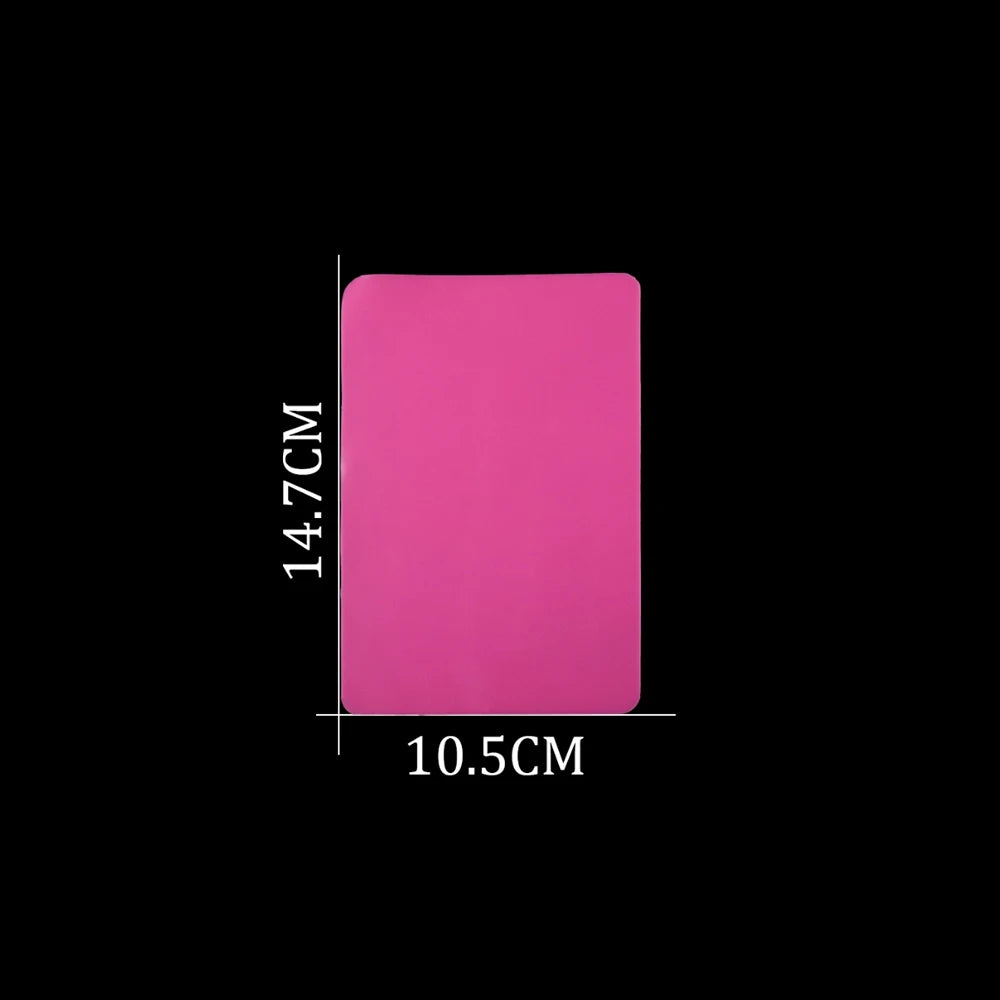 plaque silicone transparente moderne adhésive bleu rose outil fabrication époxy pinceau flacon peinture papier
