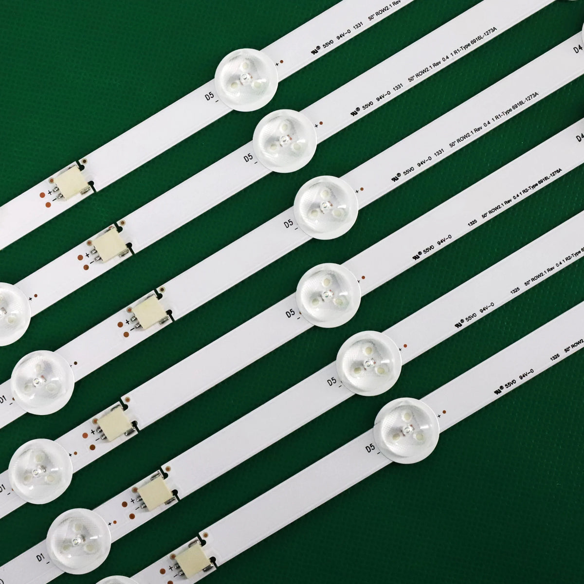 barres lumineuses led blanc texturées industrielles compatibles téléviseurs blancs translucides
