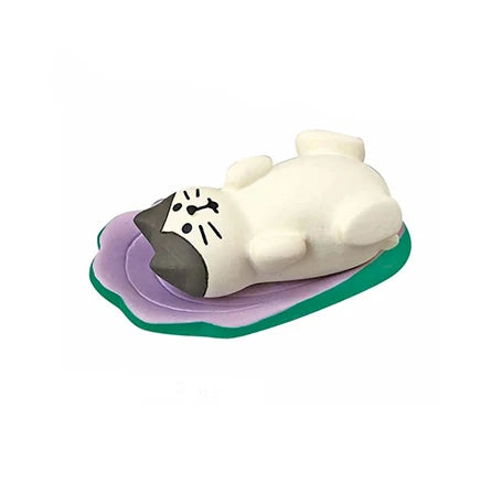 figurines animaux coquilles poissons deco maison enfantin cartoon blanc bleu vert