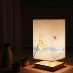 Veilleuse LED rectangle design simple et créatif pour décoration intérieure