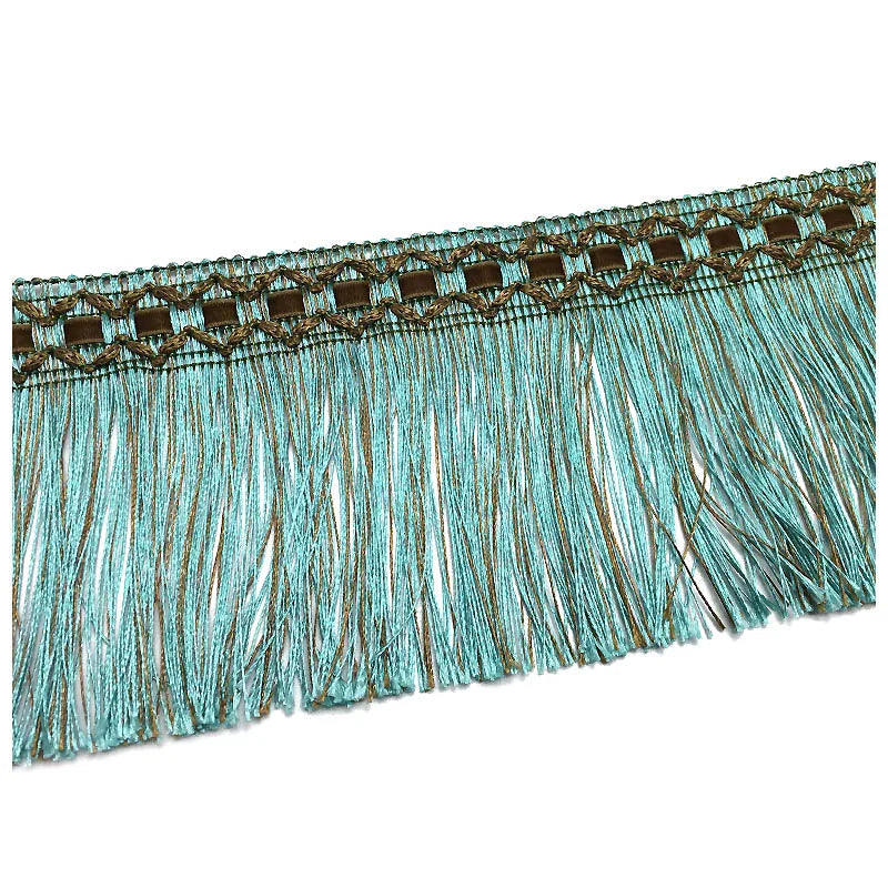 ruban franges or violet gris bleu beige classique élégant polyester ecologique decrolement tissu finement