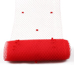 filet pêche accessoires cheveux mariage robe décoration DIY bleu rouge
