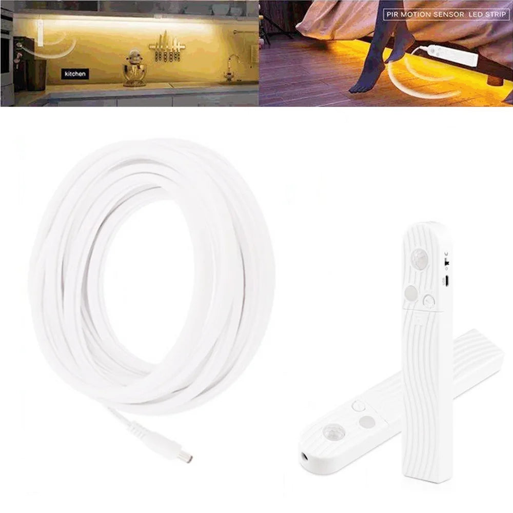 Ruban LED flexible 3 mètres avec piles