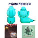 projecteur nuit led motif animaux lézard oiseau papillon vert bleu rose violet moderne