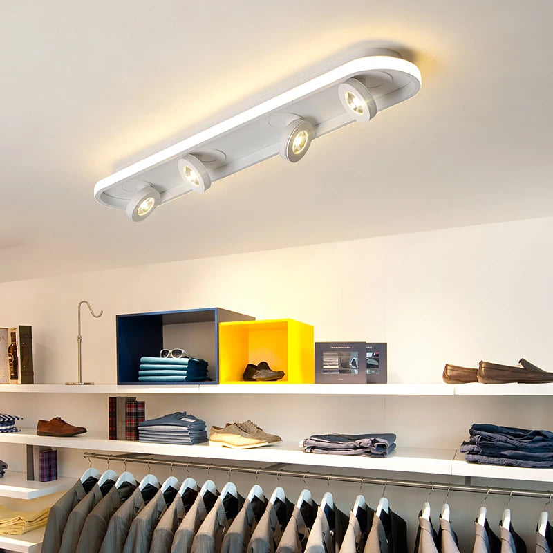 applique murale led moderne blanc noir lisse mat minimaliste
