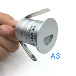 lumière led spot argenté ip67 extérieure moderne 12v 24v 6000k 3000k 4000k