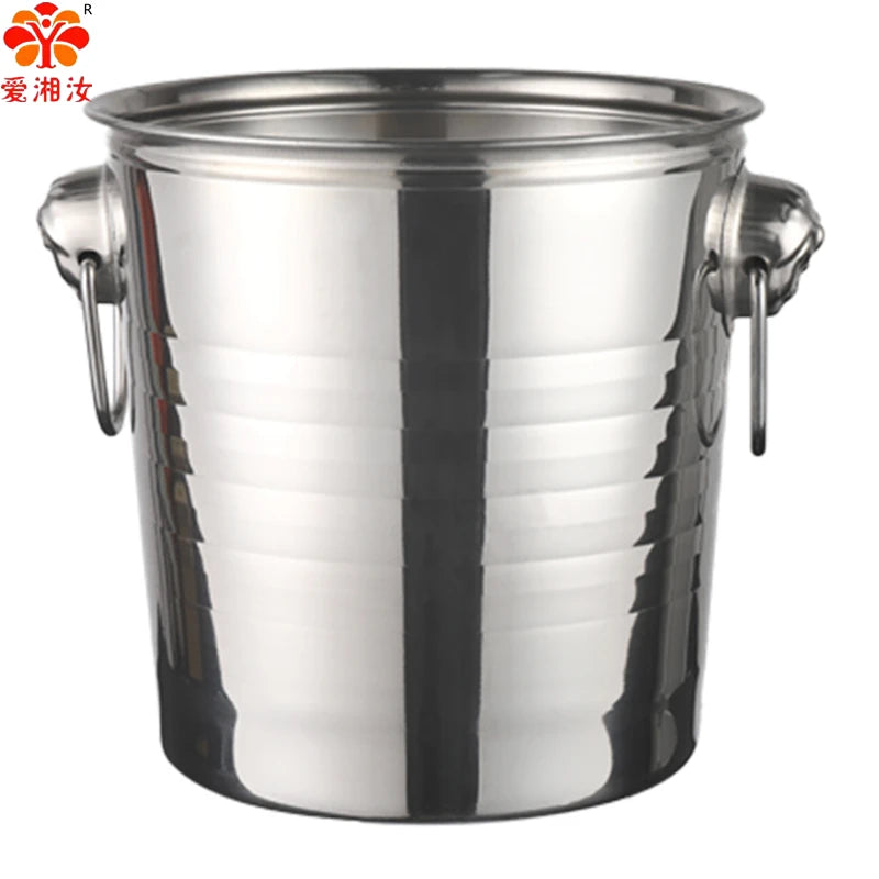 cuves glace acier inoxydable cuivre doré poignées métalliques classique moderne bar cocktails refroidissement 3l
