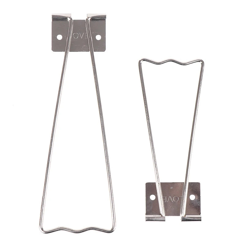 support mural moderne argenté plaque vis fixation travail bois minimaliste norme