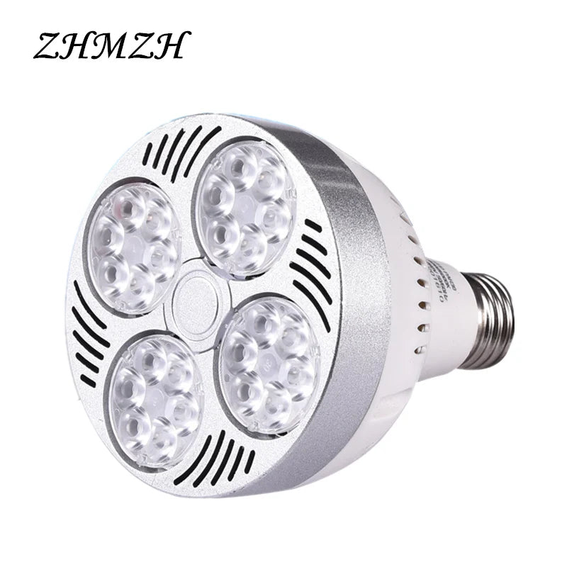 ampoule led 35w blanc chaud grille ventilation moderne tringle 95x115mm