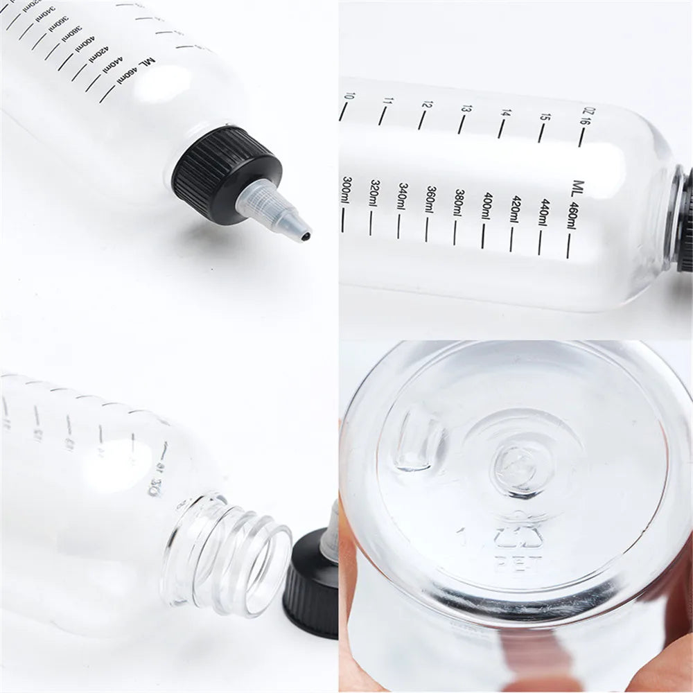 flacons dosser transparents modernes 30ml 60ml 100ml 120ml 250ml respectueux environnement aiguilles capsules