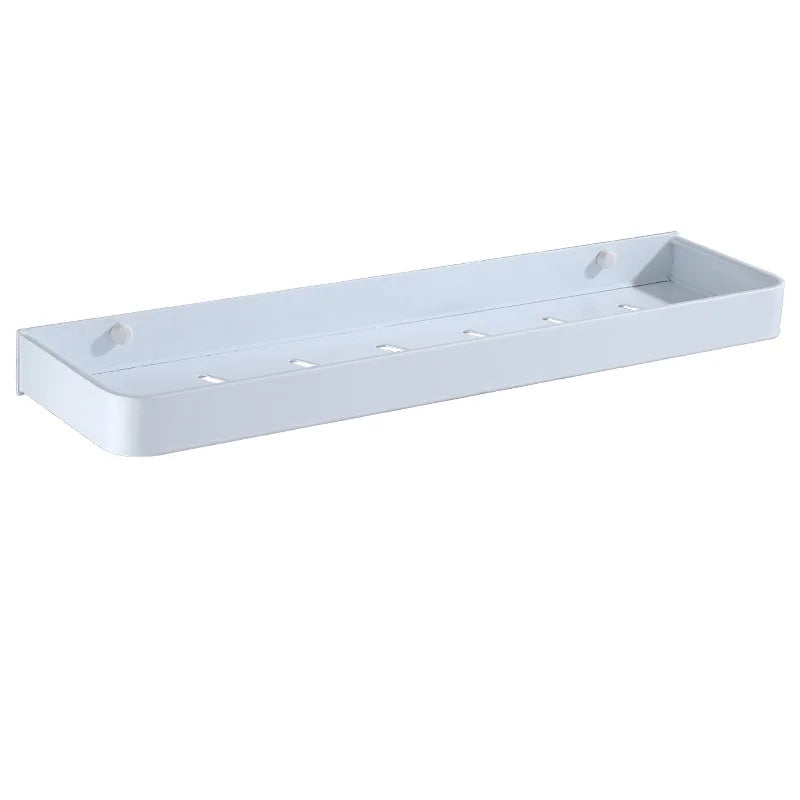 étagère murale moderne blanc aluminium poli 40cm 30cm 50cm tasse parfum diffuseur