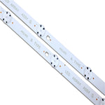 barre éclairage led industrielle blanc points noirs clips 990mm 9led bande