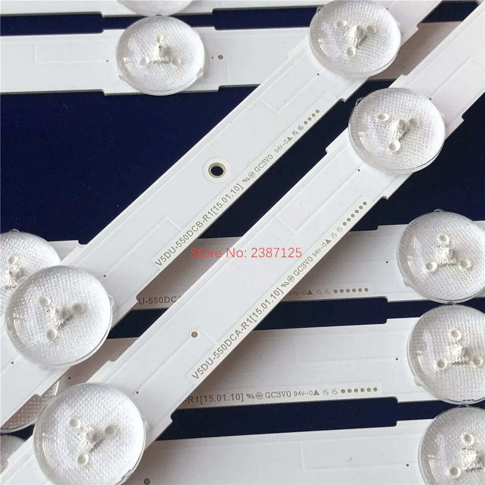 bandes led blanc moderne caps protection transparents professionnel autonome