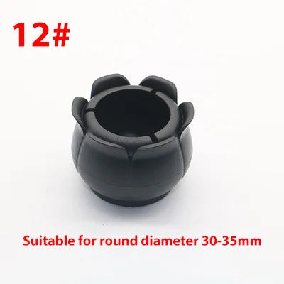 pieds chaise silicone antidérapants protection sol moderne noirs rond carré