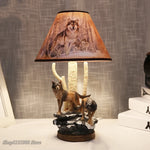 Comparaison de taille de la lampe de chevet loup
