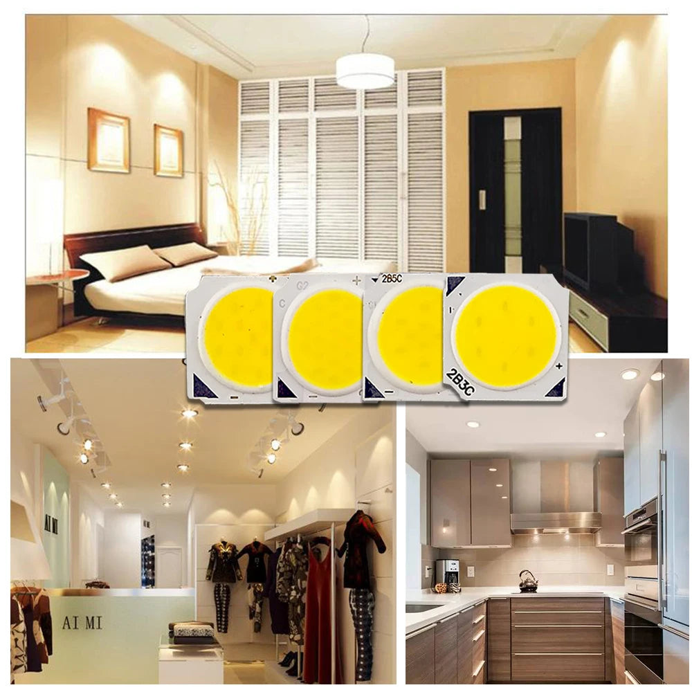 ampoule led 3w 5w 7w 10w blanc jaune moderne downlight projecteur commercial