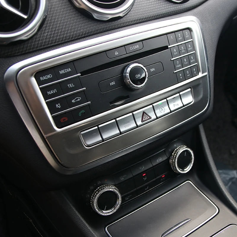 intérieur voiture moderne panel contrôleur boutons argent adhésif moderne console boutons clavier numérique