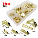 clips fixation or modernes boites rangement cintres tableaux travail bois clips clous mural solide