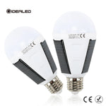 ampoule led solaire 12w blanc froid ip65 étanche e27 camping jardin rechargeable portable