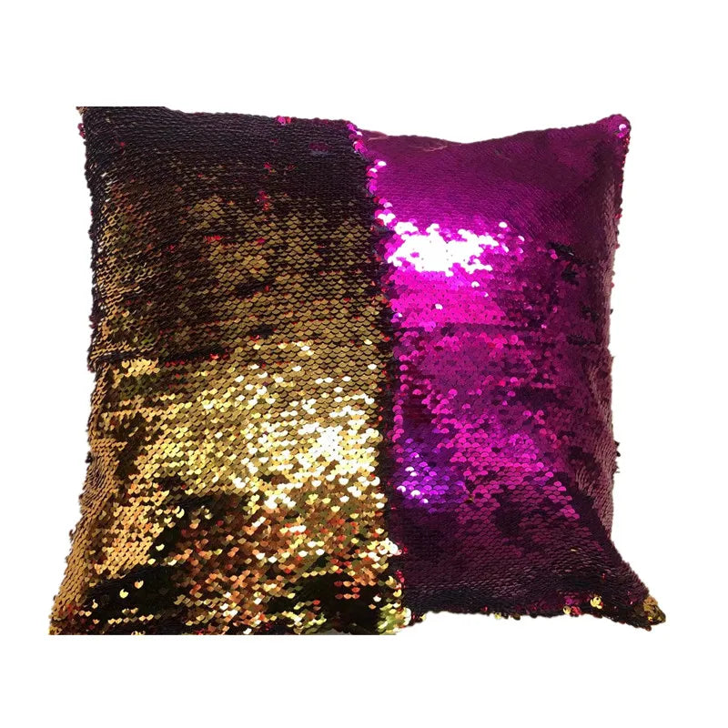 coussin moderne paillettes rose doré violet bleu noir blanc adultes lit siège