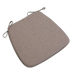 coussin chaise carré lin tissé moderne antidérapant siège salle manger