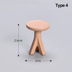 fauteuil tabouret table lit canapé commode miniature mobilier maison poupées accessoire jouets plastique