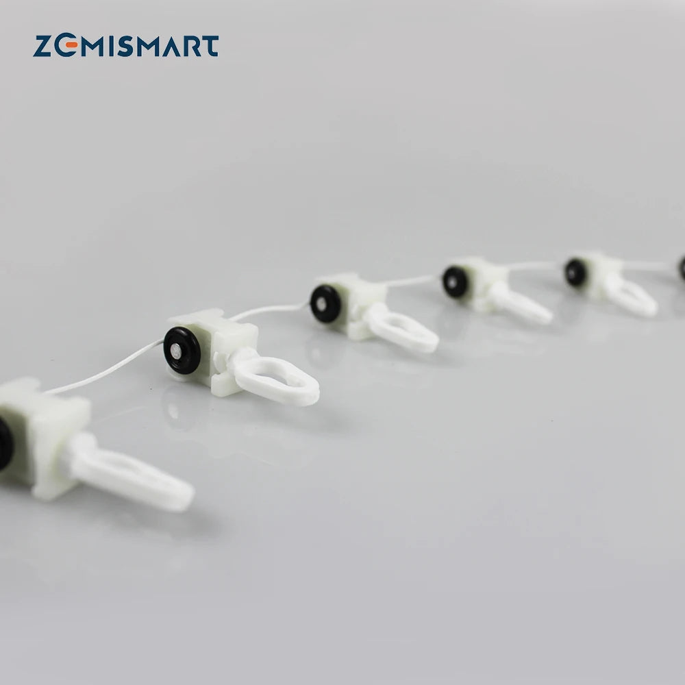 rideau blanc transparent moderne clips fenêtre 2m 4m 6m 8m