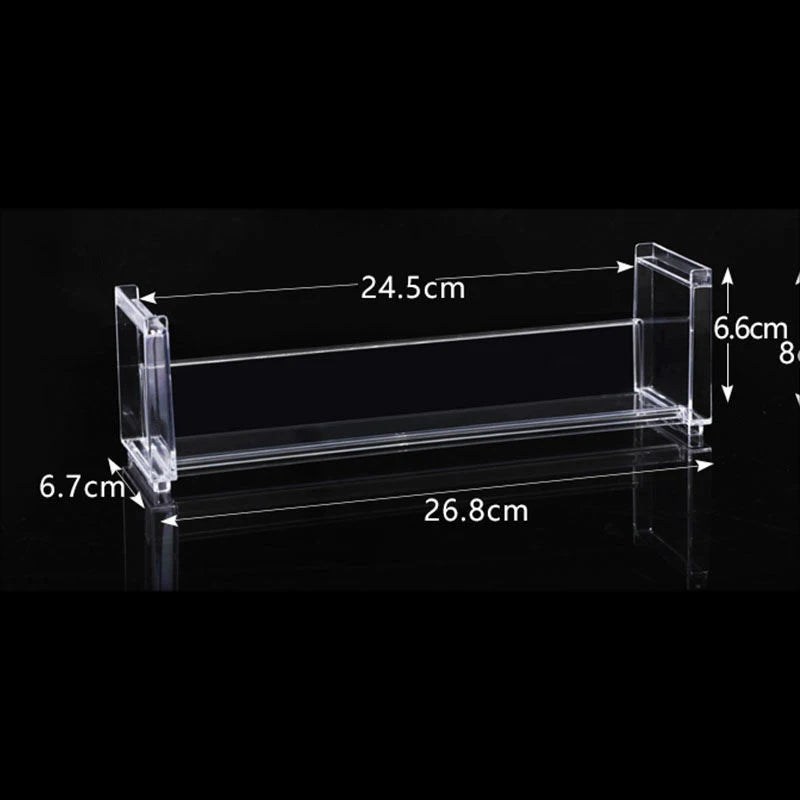 étagère acrylique transparente moderne rangement cosmétiques bocaux assaisonnement figurines pop