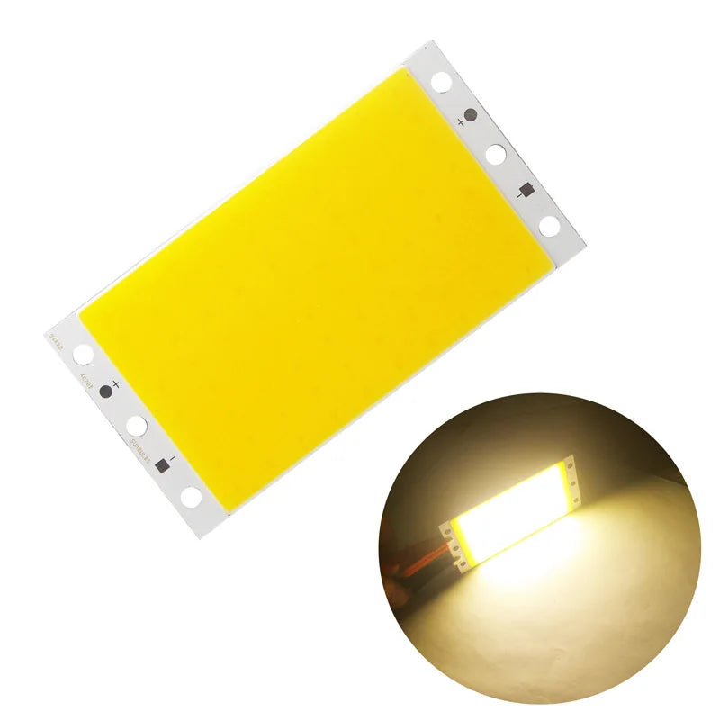 panneau led rouge jaune blanc moderne 12v 16w 94x50mm 20000h