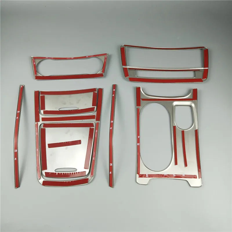 intérieur voiture moderne panel contrôleur boutons argent adhésif moderne console boutons clavier numérique
