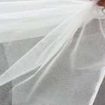 jupe blanche tulle maille hexagonale extra rigide classique tissu polyester acrylique large 180cm blanc