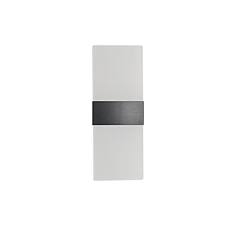 applique murale moderne led blanc gris éclairage chambre cuisine salle bain 22cm fixée mur