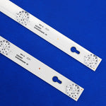 bande lumineuse led blanc points noirs moderne connecteurs dorés 6v 32 pouces aluminium substrat