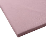 drap housse berceau coton rose bleu marine rayures horizontales simple doux maternité