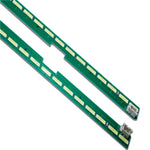 bande led vert 60 led 602mm moderne connecteur extrémités opaques télévision monitor