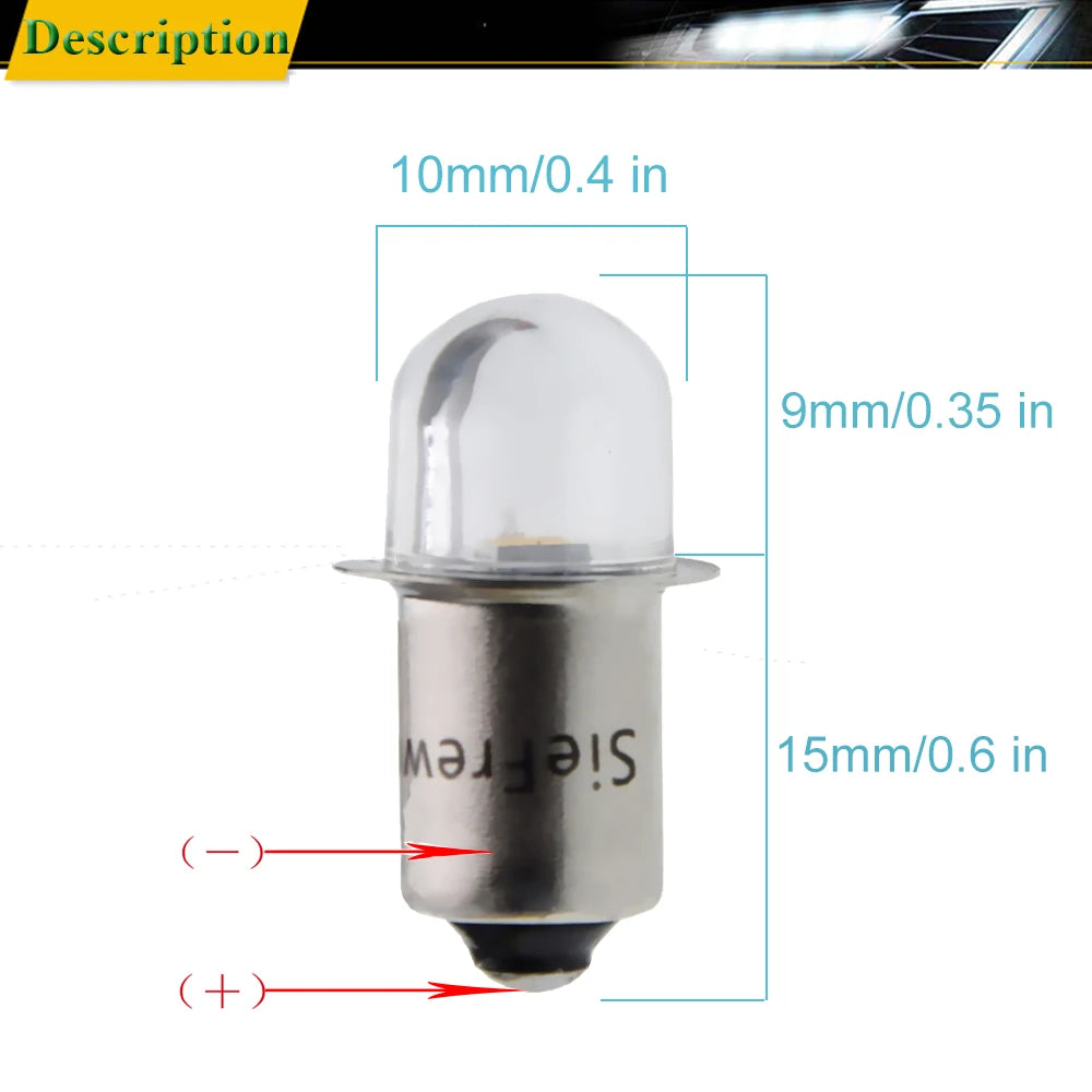 ampoule led blanc chaud 12v 100lm moderne compact adhésif transparent lampe poche torche travail