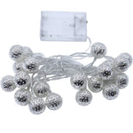 guirlande lumineuse multicolore perfo géométrique moderne décoration extérieure intérieure anniversaire noël mariage
