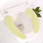 coussin toilette adhésif doux rose violet bleu vert imprimé animaux moderne respectueux environnement