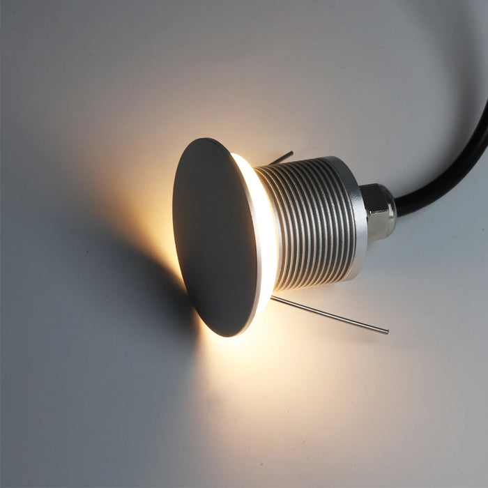 Applique murale LED encastrée étanche pour escalier extérieur