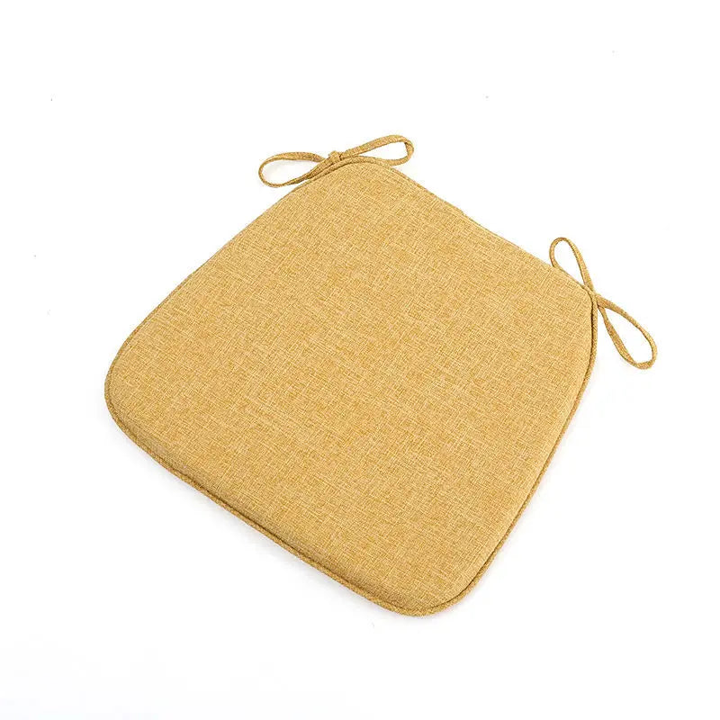 coussin chaise carré lin tissé moderne antidérapant siège salle manger