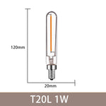 ampoules led filament dorés transparentes e12 e14 4w 6w 2700k 360° modernes 25000h