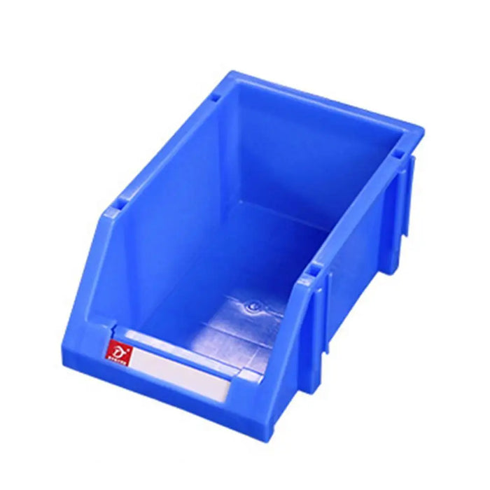 Boîte de rangement empilable rouge pour salle de bain